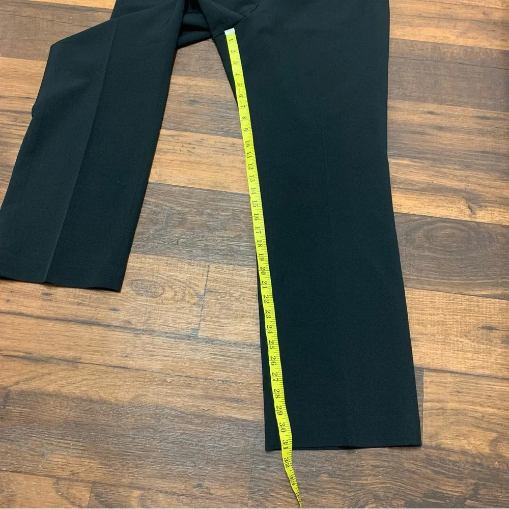 Kasper Womens Straight Leg Black Pants size 14